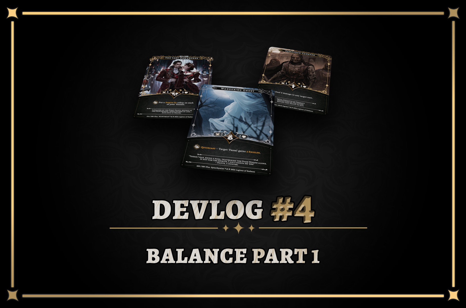 Diary #4 – Balance Part 1